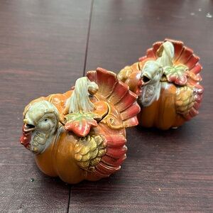 Ceramic Turkey Figurines